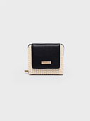 Nolah Μικρό Γυναικείο Πορτοφόλι Toulouse Cream Black : 1