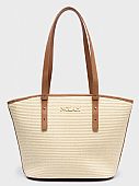 Nolah Γυναικεία Τσάντα Ώμου Montpellier Natural-Brown : 1