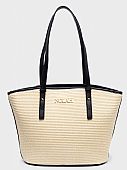 Nolah Γυναικεία Τσάντα Ώμου Montpellier Natural-Black : 1