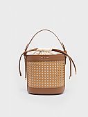 Nolah Τσάντα Χιαστί Ώμου Cannes Beige-Brown : 1
