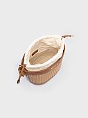 Nolah Τσάντα Χιαστί Ώμου Cannes Beige-Brown : 4