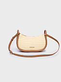 Nolah Τσάντα Χιαστί Ώμου Lyon Natural Brown : 1