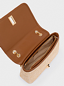 Nolah Τσάντα Χιαστί Ώμου Lille Beige Brown : 3