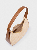 Nolah Τσάντα Ώμου Nantes Beige Brown : 3