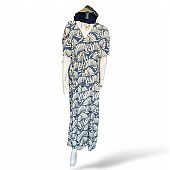 Platinum Γυναικείο Καφτάνι 82548 Grey-Blue : 1