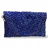 Ψάθινος Φάκελος 25011 Blue : 1