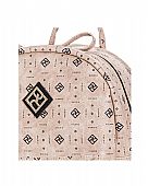 Pierro Τσάντα Πλάτης Federica Monogram Mocca : 2
