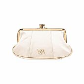 Verde Μικρό Δερμάτινο Γυναικείο Πορτοφόλι 18-1444 Beige : 1