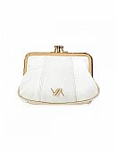 Verde Μικρό Δερμάτινο Γυναικείο Πορτοφόλι 18-1445 Ivory : 1