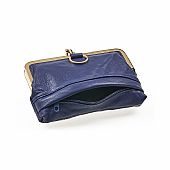 Verde Μικρό Δερμάτινο Γυναικείο Πορτοφόλι 18-1447 Blue : 3