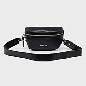 Nolah Γυναικείο Τσαντάκι Μέσης Baron Black Silver : 1