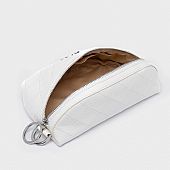 Nolah Γυναικείο Τσαντάκι Μέσης Baron White Silver : 3