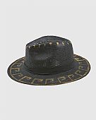 Verde Γυναικείο Ψάθινο Καπέλο 05-0831 Black : 1