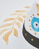 Verde Γυναικείο Ψάθινο Καπέλο 05-0825 White : 3