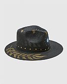 Verde Γυναικείο Ψάθινο Καπέλο 05-0825 Black : 1