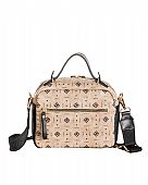Pierro Τσάντα Χιαστί Dorcas Monogram Mocca : 2