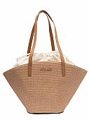 Nolah Τσάντα ώμου Camelia Beige Brown
 : 1