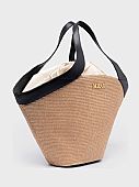 Nolah Τσάντα ώμου Alessa Beige Black : 2