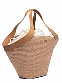 Nolah Τσάντα ώμου Alessa Beige Brown
 : 2
