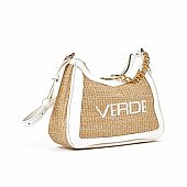 Verde Γυναικεία Τσάντα Ώμου 16-7345 White : 2