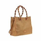 Verde Γυναικεία Τσάντα Ώμου 16-7207 Camel : 3