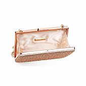 Verde Γυναικείο Τσαντάκι Βραδινό 01-1829 Rose Gold : 4