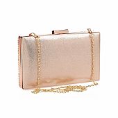 Verde Γυναικείο Τσαντάκι Βραδινό 01-1829 Rose Gold : 2