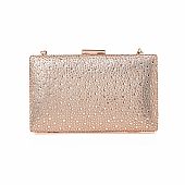 Verde Γυναικείο Τσαντάκι Βραδινό 01-1829 Rose Gold : 1