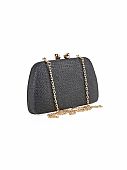 Verde Γυναικείο Τσαντάκι Βραδινό 01-1815 Black : 2
