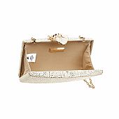 Verde Γυναικείο Τσαντάκι Βραδινό 01-1812 Ivory : 4