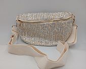 Γυναικεία τσάντα μέσης FiliosAccessories B-101 Leopard Beige Silver : 1