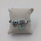 Βραχιόλι Stainless Steel Charms Καρδούλες : 1