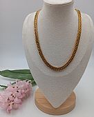 Κολιέ ατσάλινο αλυσίδα 59070 Gold : 1