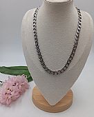 Κολιέ ατσάλινο αλυσίδα 59074 Silver : 1