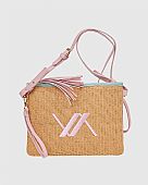 Verde Γυναικείο Τσαντάκι Χειρός 16-7804 Pink : 1