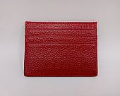 Καρτοθήκη Μικρή Γνήσιο Δέρμα 3475 Burgundy : 2