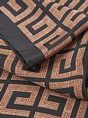 Verde Φουλάρι-Εσάρπα 03-2501 Black Brown : 4