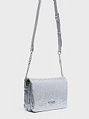 Nolah Τσάντα Χιαστί Ώμου Briggite Silver : 2