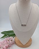 Κολιέ ατσάλινο παραμάνα 59087 Silver : 2