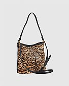 Verde Γυναικεία Τσάντα Ώμου 16-8035 Animal Print : 2