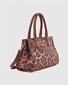 Verde Γυναικεία Τσάντα Χειρός 16-8033 Animal Print : 3