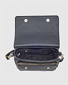 Verde Γυναικεία Τσάντα Χιατί 16-8014 Black : 4
