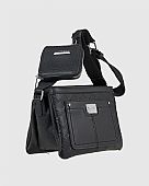 Verde Γυναικεία Τσάντα Χιαστί 16-7963 Black : 3