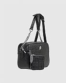 Verde Γυναικεία Τσάντα Χιαστί 16-7924 Black : 3