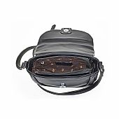 Verde Γυναικεία Τσάντα Χιαστί 16-7179 Black : 4