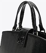 AXEL ΤΣΑΝΤΑ ΧΕΙΡΟΣ CAPRICE ΜΕ ΚΡΟΚΟ ΥΦΗ 1010-3373 BLACK 003 : 5