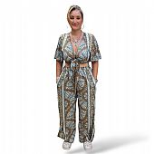 Platinum Γυναικείο Top Κοντομάνικο 82544 Blue : 1