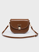Nolah Τσάντα Χιαστί Ώμου Madrid Brown Light Gold : 1