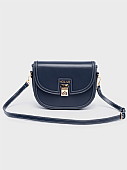 Nolah Τσάντα Χιαστί Ώμου Madrid Blue Light Gold : 1