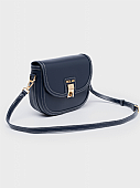 Nolah Τσάντα Χιαστί Ώμου Madrid Blue Light Gold : 2